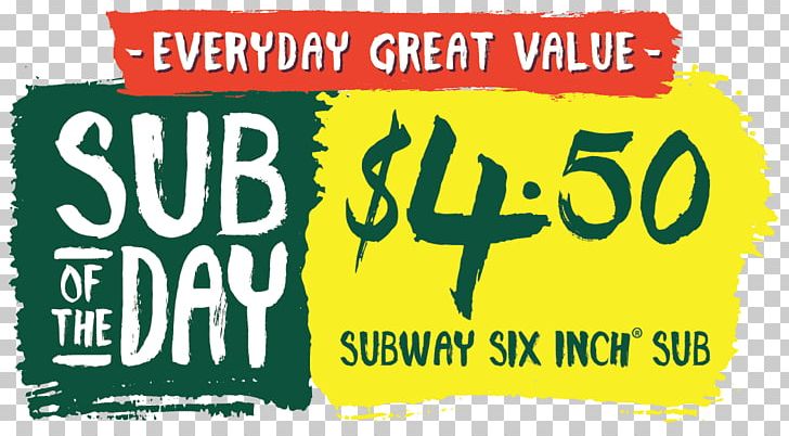 Fast Food Subway $5 Footlong Promotion Submarine Sandwich Restaurant PNG, Clipart,  Free PNG Download