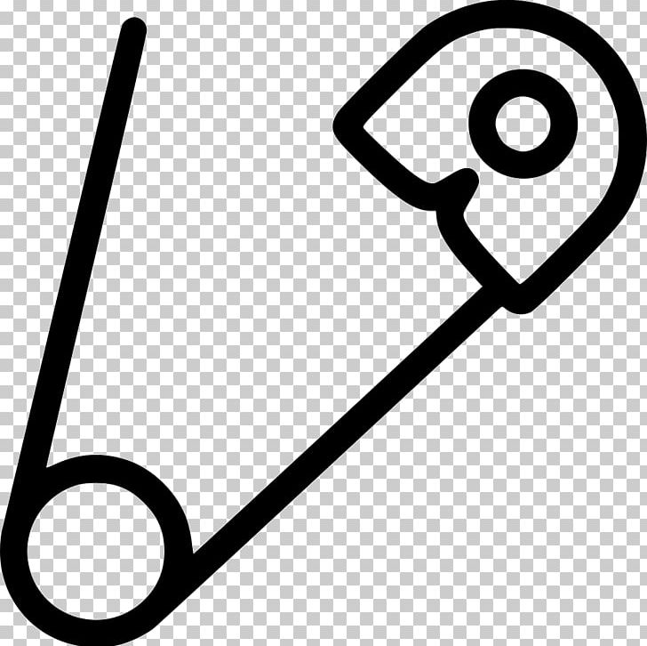 Safety Pin Computer Icons PNG, Clipart, Area, Black And White, Circle, Computer Icons, Drawing Pin Free PNG Download