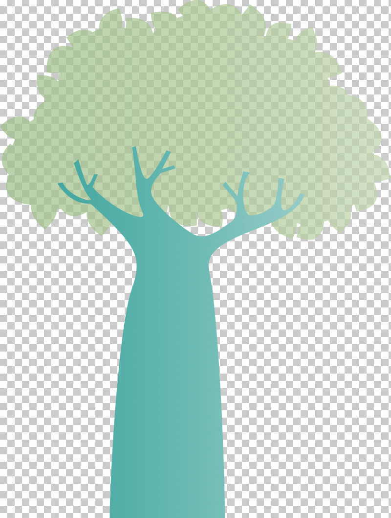Green H&m Meter Flower PNG, Clipart, Abstract Tree, Cartoon Tree, Flower, Green, Hm Free PNG Download