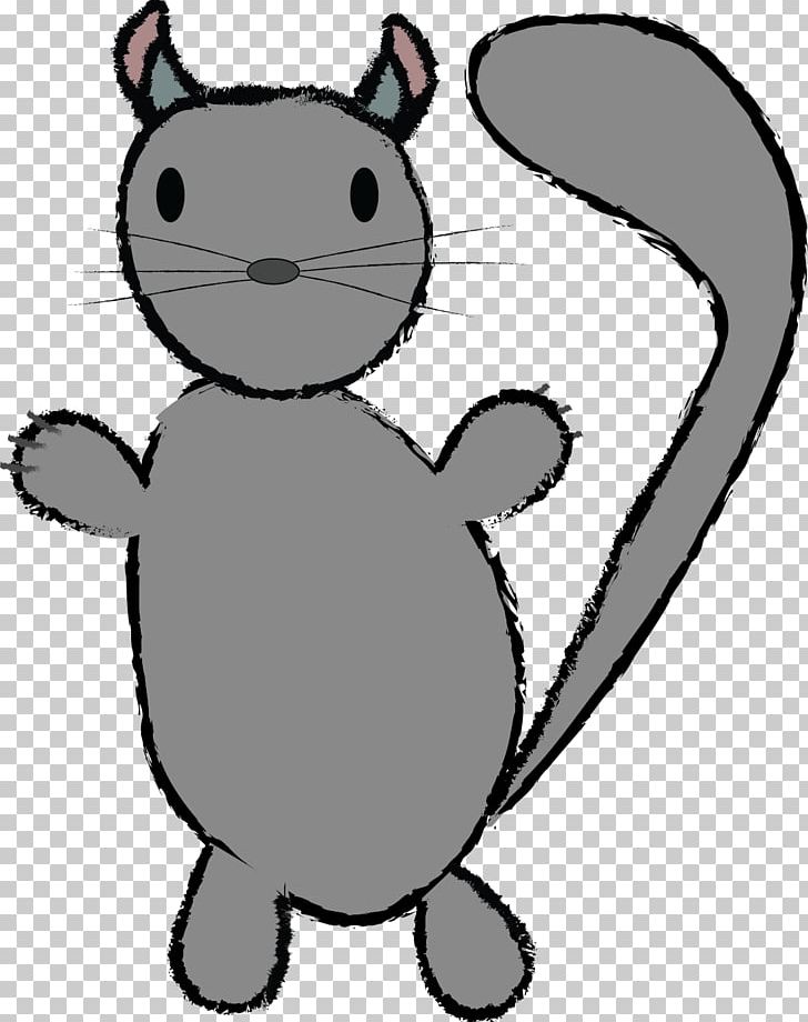 Chinchilla GitHub Front And Back Ends PNG, Clipart, Artwork, Black And White, Carnivoran, Cat, Cat Like Mammal Free PNG Download