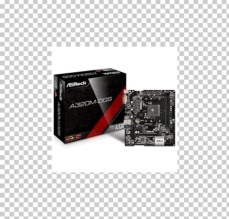 Socket AM4 MicroATX PCI Express ASRock A320M Motherboard A320M-DGS DDR4 SDRAM PNG, Clipart, Asrock, Asrock A320m Motherboard A320mdgs, Atx, Computer Component, Cpu Socket Free PNG Download