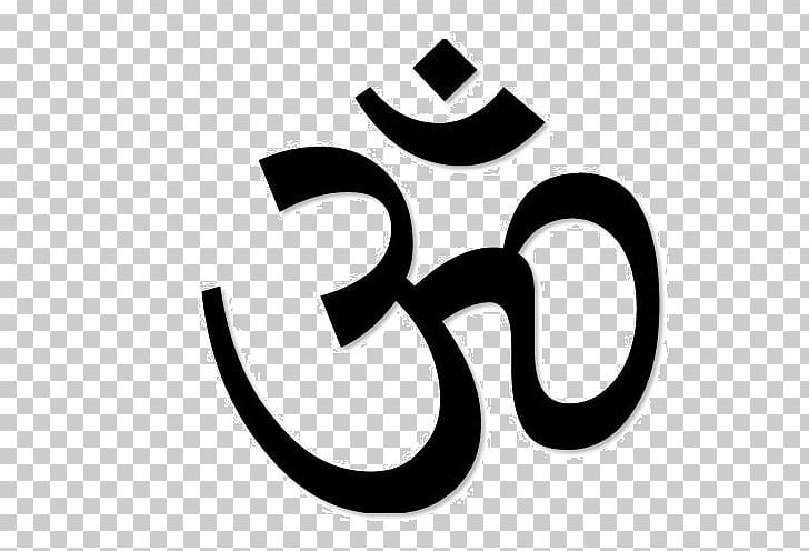 Om Hinduism Symbol Religion Ganesha PNG, Clipart, Area, Black And White, Brand, Buddhism And Hinduism, Circle Free PNG Download