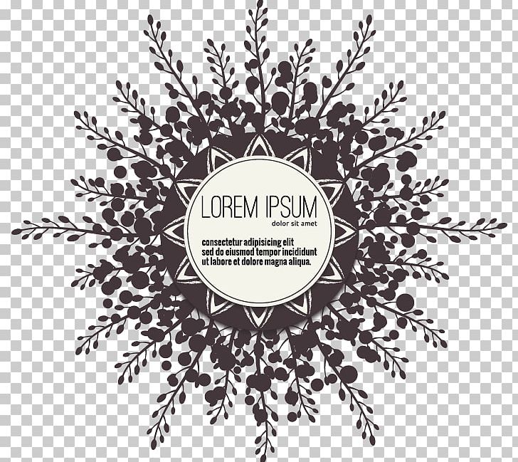 Cartoon Circle PNG, Clipart, Black And White, Border, Border Frame, Border Vector, Branches Free PNG Download