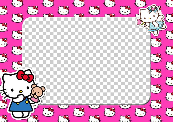 Hello Kitty Frames Animation PNG, Clipart, Animation, Area, Art, Border, Cartoon Free PNG Download