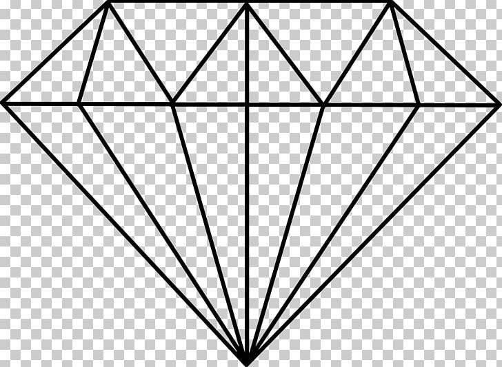 Drawing Diamond PNG, Clipart, Angle, Area, Art, Black, Black And White Free PNG Download