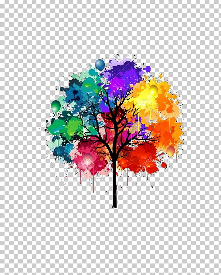 Watercolor Painting Tree PNG, Clipart, Abstract Art, Acrylic Paint, Art, Branch, Color Free PNG Download