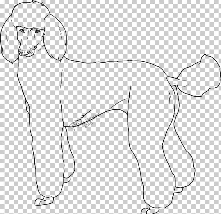 Dog Breed Standard Poodle Line Art Miniature Poodle PNG, Clipart, Angle, Animal, Animals, Arm, Art Free PNG Download