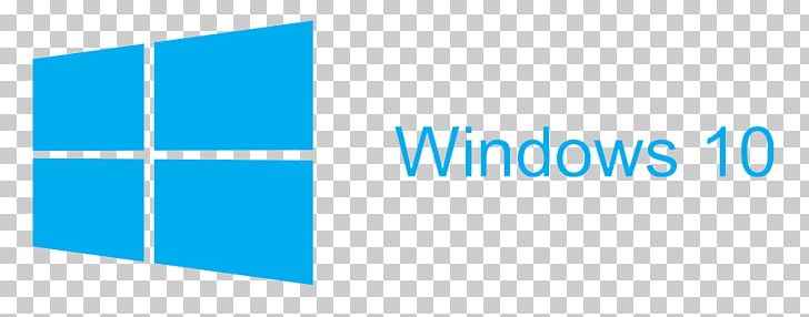 Windows 10 Microsoft Windows Windows 8 Operating System PNG, Clipart, Angle, Area, Azure, Banner, Blue Free PNG Download