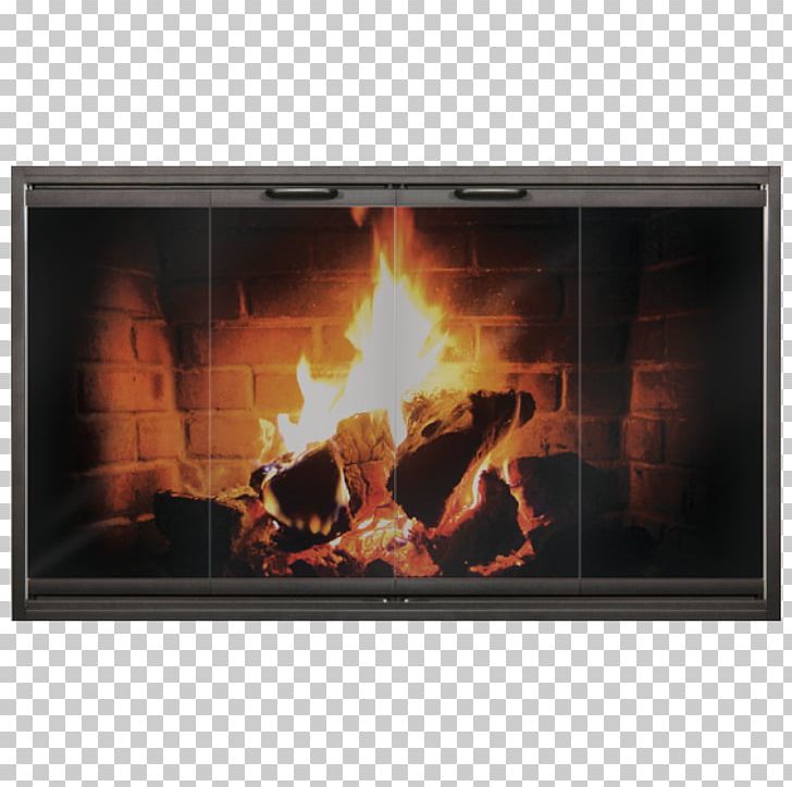 Fireplace Insert Sliding Glass Door Png Clipart Ceramic Chimney