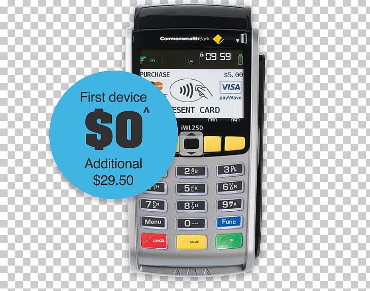 Feature Phone EFTPOS Commonwealth Bank Credit Card Mobile Payment PNG, Clipart, Business, Cellular Network, Commonwealth Bank, Debit Card, Electronic Device Free PNG Download