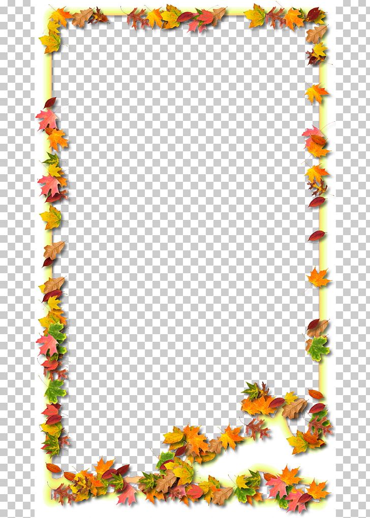 Autumn Leaf Frame PNG, Clipart, Area, Autumn, Autumn Leaf Color, Autumn Leaf Outline, Border Free PNG Download
