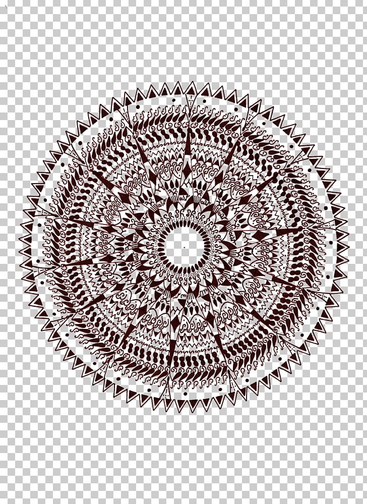 Doily Crochet Textile Circle Pattern PNG, Clipart, Black And White, Circle, Crochet, Doily, Education Science Free PNG Download