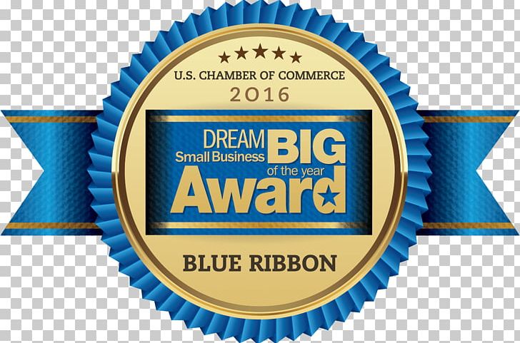 United States Chamber Of Commerce 2016 Blue Ribbon Business PNG, Clipart, 2016, Award, Blue Ribbon, Brand, Business Free PNG Download