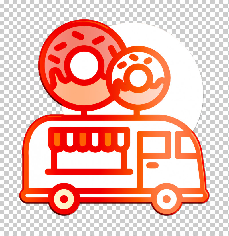 Donut Icon Food Truck Icon Street Food Icon PNG, Clipart, Cartoon, Donut Icon, Food Truck Icon, Ice Cream Van, Royaltyfree Free PNG Download