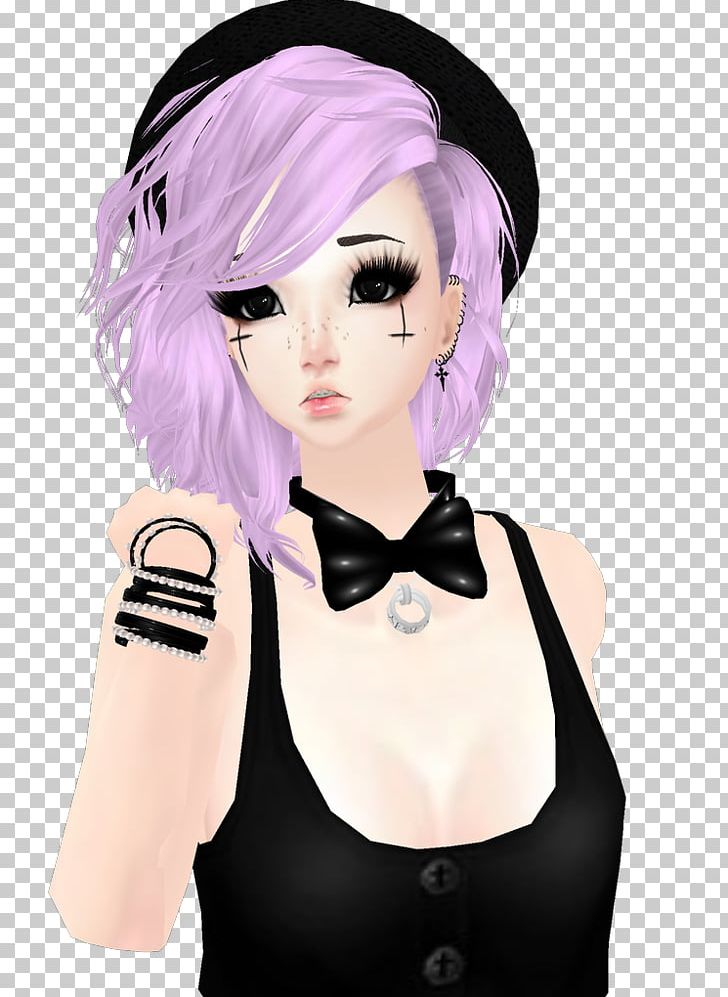 IMVU Avatar Drawing Color PNG, Clipart, Avatar, Black, Black Hair, Brown Hair, Character Free PNG Download