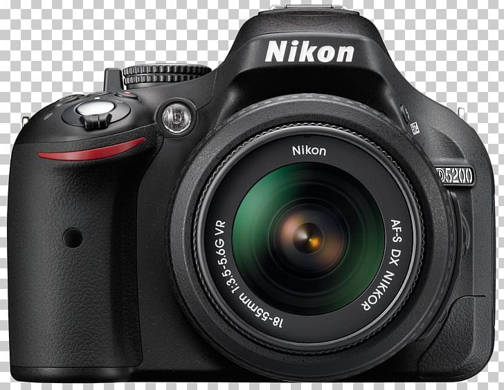 Nikon D5200 Canon EF-S 18–55mm Lens Digital SLR Nikon AF-S DX Zoom-Nikkor 18-55mm F/3.5-5.6G PNG, Clipart, Active Pixel Sensor, Camera Lens, Digital Cameras, Digital Slr, Fisheye Lens Free PNG Download