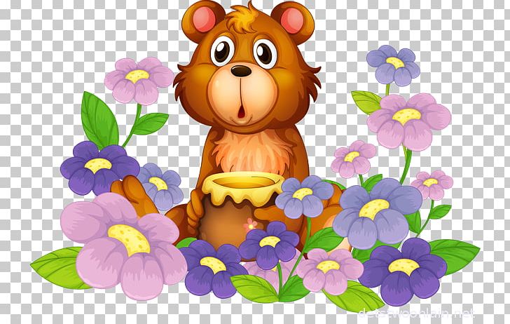Bear Happiness Love Day PNG, Clipart, Animals, Carnivoran, Fictional Character, Flower, Love Free PNG Download