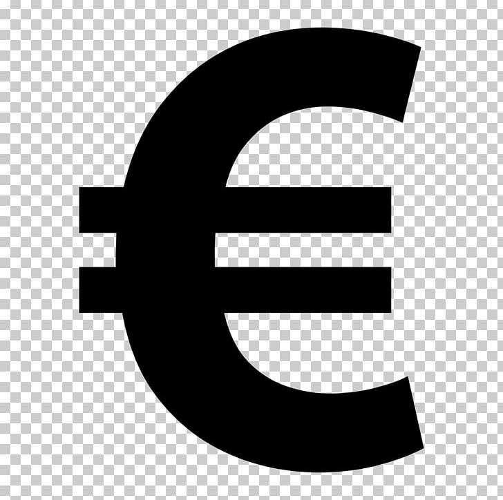 Euro Sign Currency Symbol PNG, Clipart, Angle, Bank, Black And White, Brand, Circle Free PNG Download