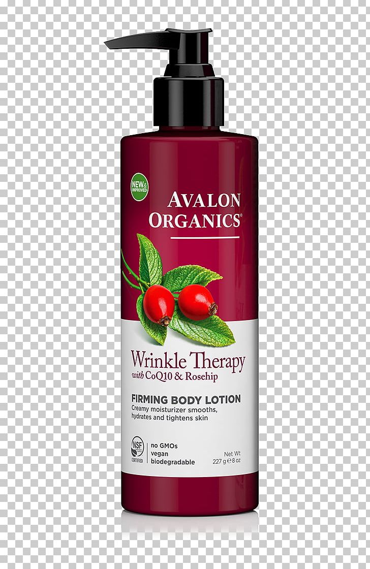 Lotion Avalon Organics Wrinkle Therapy Facial Serum Cream Rose Hip Seed Oil PNG, Clipart, Antiaging Cream, Coenzyme Q10, Cream, Cream Lotion, Facial Free PNG Download