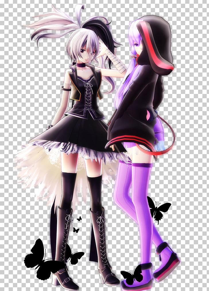 V Flower Yuzuki Yukari MikuMikuDance Vocaloid PNG, Clipart, 3d Modeling, Action Figure, Anime, Art, Black Hair Free PNG Download