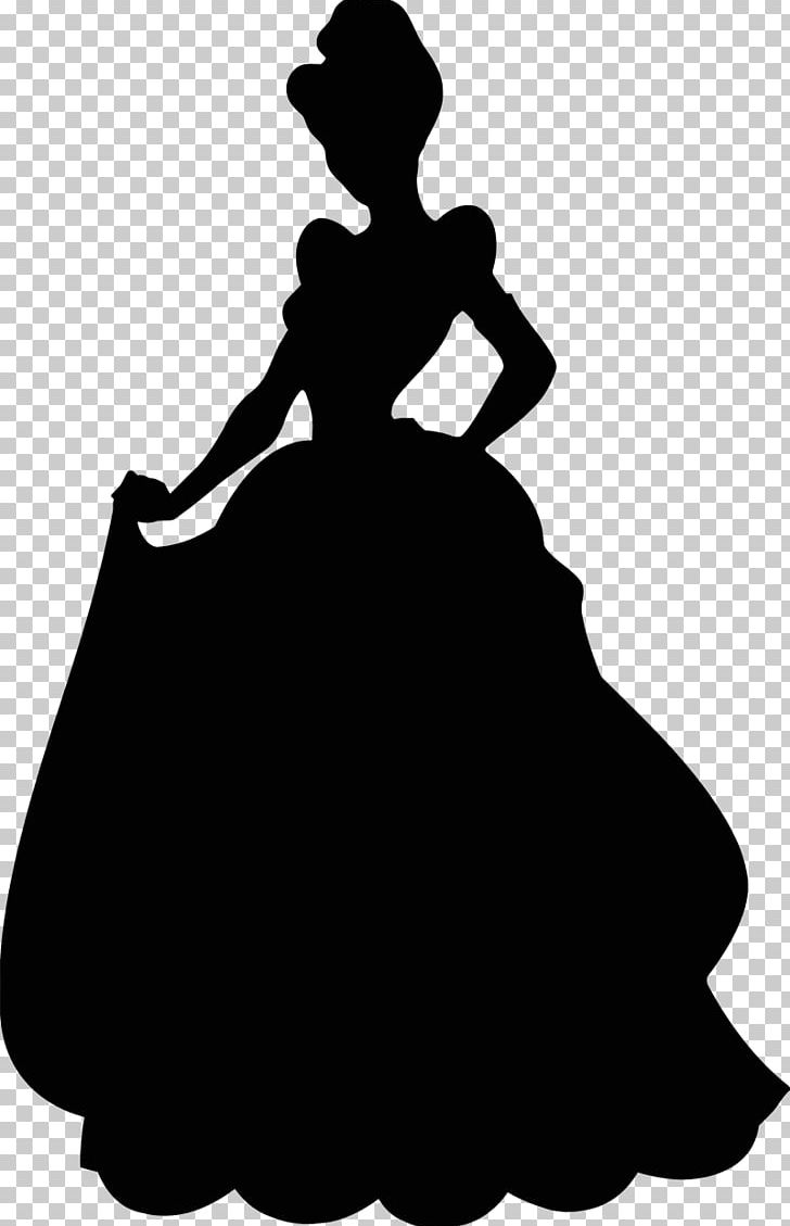 Download Cinderella Silhouette Disney Princess PNG, Clipart, Black ...
