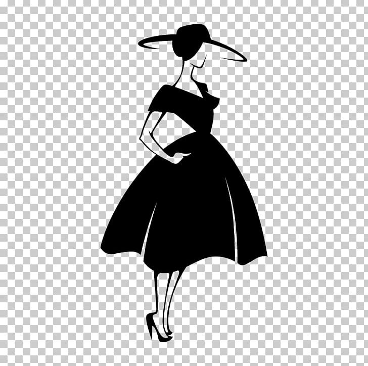 Fashion Model Silhouette PNG, Clipart, Art, Black, Black And White, Celebrities, Clothing Free PNG Download