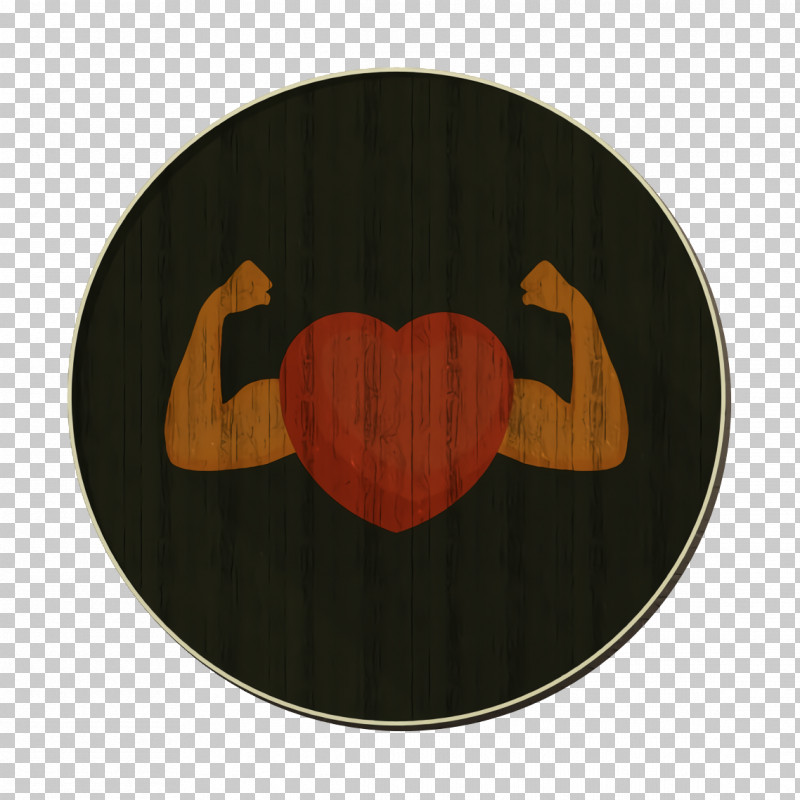 Heart Icon Strong Icon Health And Fitness Icon PNG, Clipart, Health And Fitness Icon, Heart Icon, Orange Sa, Strong Icon Free PNG Download