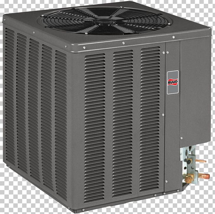 Furnace Air Conditioning Rheem Seasonal Energy Efficiency Ratio Condenser PNG, Clipart, Air Conditioning, Annual Fuel Utilization Efficiency, Condenser, Cooling, Electronic Component Free PNG Download
