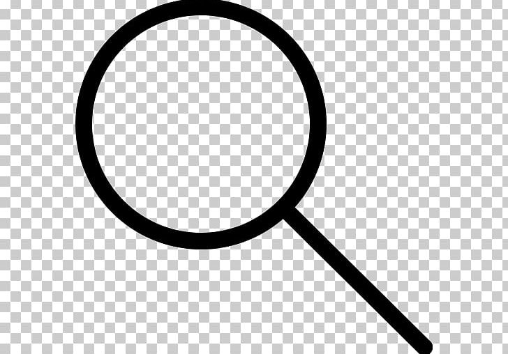 Magnifying Glass Computer Icons PNG, Clipart, Black And White, Circle, Computer Icons, Lens, Line Free PNG Download