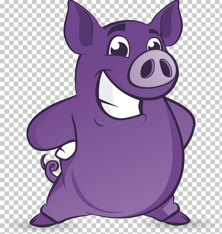 Purple Pig Logo Graphic Design PNG, Clipart, Art, Bottom, Cartoon, Clipart, Corporate Identity Free PNG Download