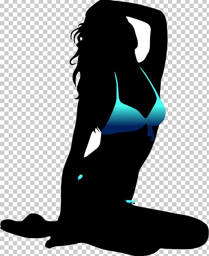 Silhouette Woman PNG, Clipart, Animals, Arm, Art, Bikini, Black And White Free PNG Download