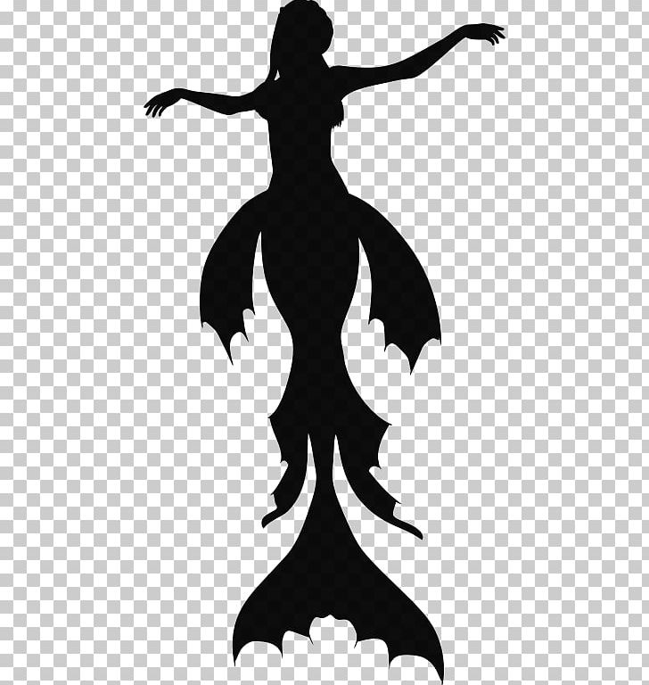 Ariel Mermaid Silhouette Fairy Tale PNG, Clipart, Ariel, Art, Artwork, Black And White, Fairy Free PNG Download