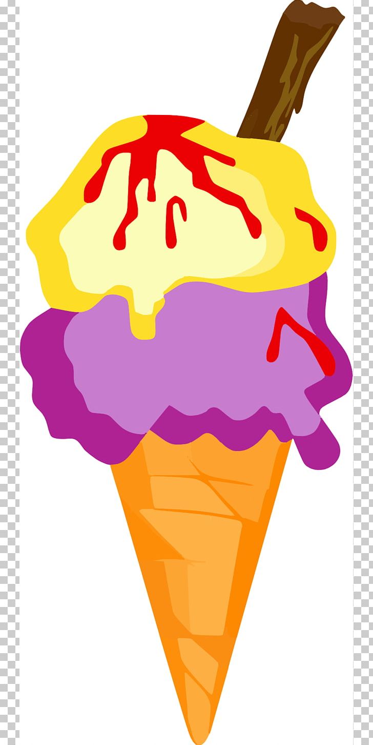 Vector Ice Cream Cone Outline Stock Vector - Illustration of education,  dessert: 216756890