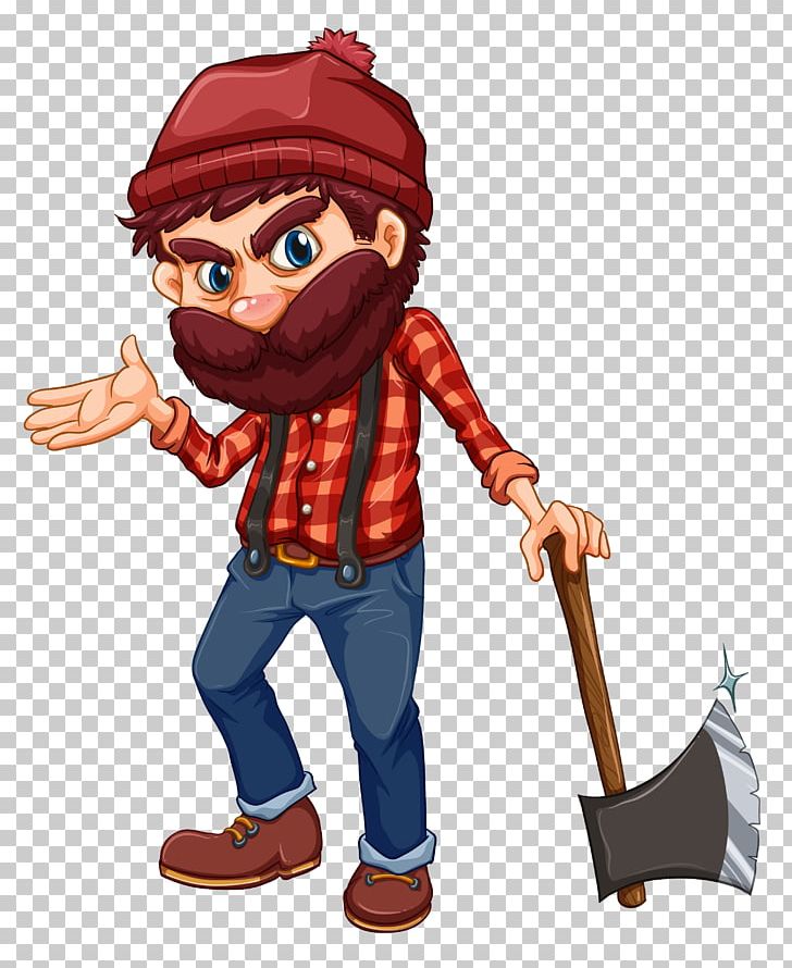 Lumberjack Stock Photography PNG, Clipart, Bearded Axe, Cartoon, Farmer,  Fictional Character, Figurine Free PNG Download