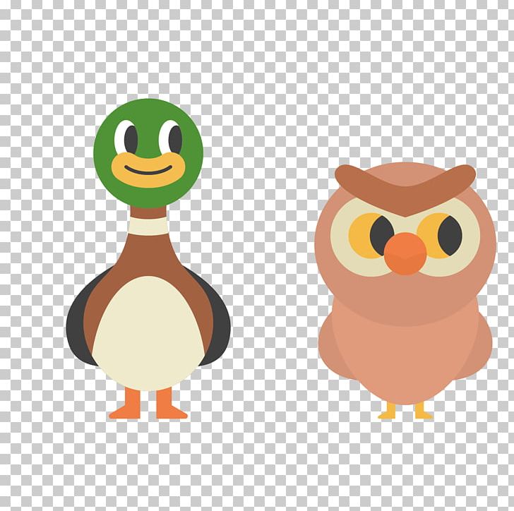 Owl Duck Cartoon PNG, Clipart, Adobe Illustrator, Animals, Animation, Balloon Cartoon, Beak Free PNG Download