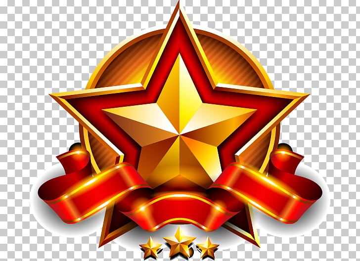 Red And Gold Ribbon Ball Star PNG, Clipart, Badge, Ball, Color, Computer Wallpaper, Creative Work Free PNG Download