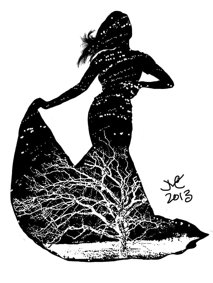 Silhouette Art Drawing PNG, Clipart, Art, Artist, Black And White, Costume Design, Dance Free PNG Download
