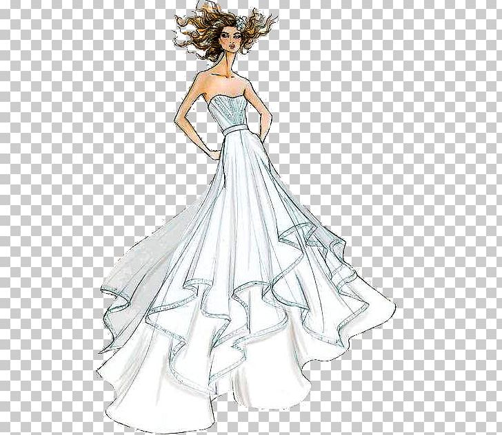 Wedding Dress Model White Skirt PNG, Clipart, Background White, Beauty ...