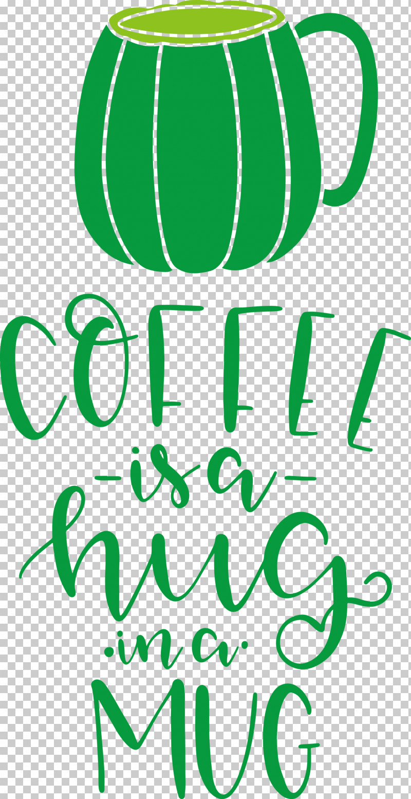 Coffee Is A Hug In A Mug Coffee PNG, Clipart, Behavior, Coffee, Leaf, Line, Logo Free PNG Download