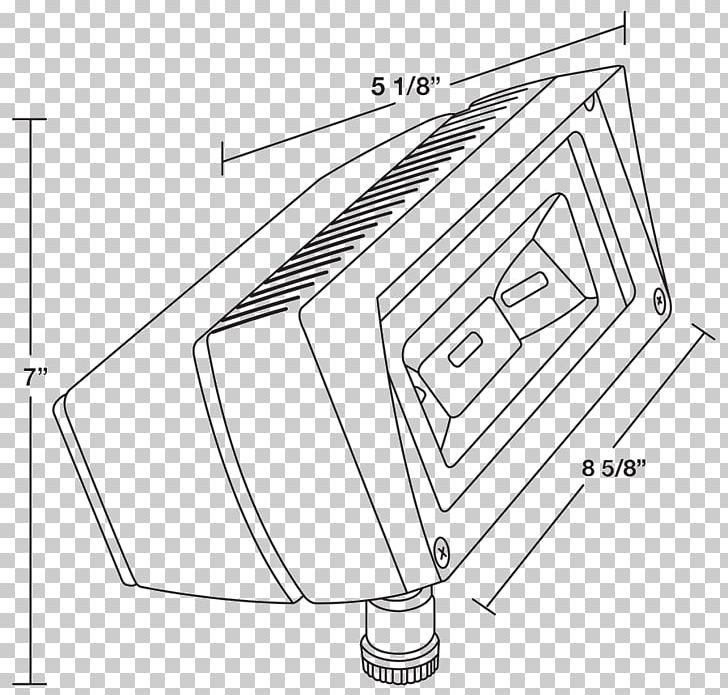 FFLED RAB FLOOD LED RAB Lighting FFLED18 Sketch White Paper PNG, Clipart, Angle, Area, Artwork, Black, Black And White Free PNG Download