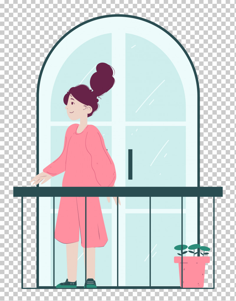 Balcony Home Rest PNG, Clipart, Balcony, Cartoon, Drawing, Furniture, Home Free PNG Download