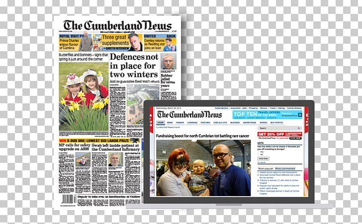Cumberland Newspapers News And Star The Cumberland News CN Group PNG, Clipart, Advertising, Airline Ticket, Brand, Cumbria, Display Advertising Free PNG Download