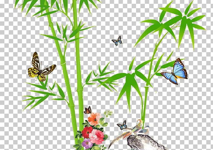 Bamboo Four Gentlemen Chinese Painting PNG, Clipart, Bamboo Leaves, Bamboo Shoot, Branch, Cartoon Eyes, Chinese Style Free PNG Download