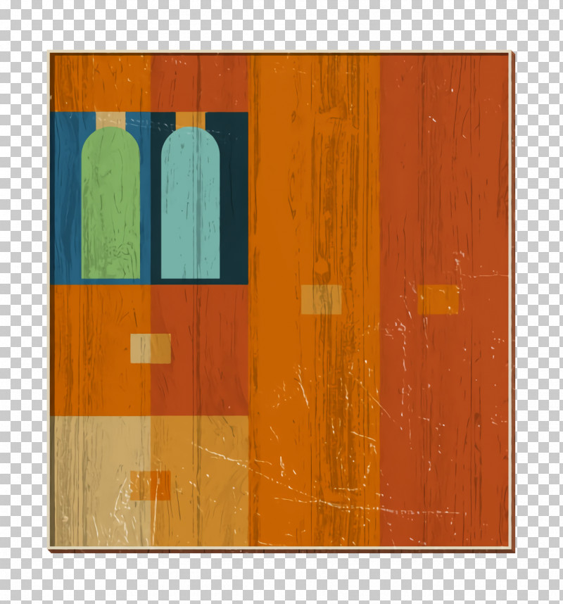 Closet Icon Home Decoration Icon PNG, Clipart, Closet Icon, Home Decoration Icon, Modern Art, Orange, Rectangle Free PNG Download