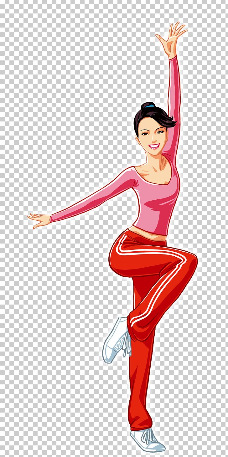Aerobics Physical Fitness Physical Exercise PNG, Clipart, Aerobic, Aerobic Dance, Aerobic Exercise, Arm, Cartoon Free PNG Download