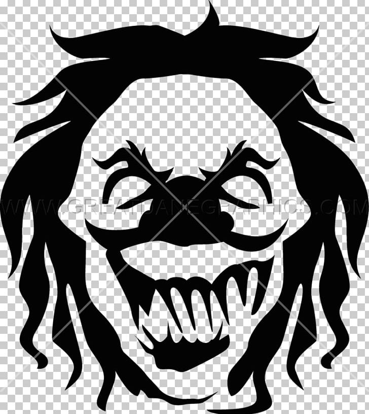 Black And White Visual Arts Evil Clown PNG, Clipart, Art, Black And White, Clown, Evil Clown, Fictional Character Free PNG Download