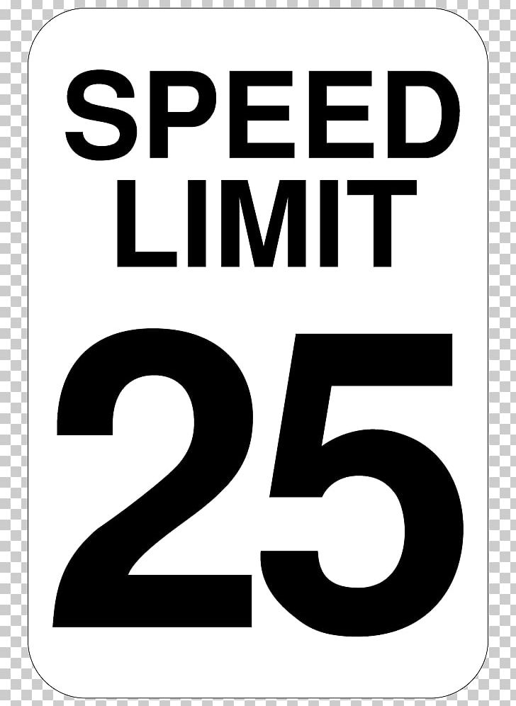 Speed Limit Traffic Sign Miles Per Hour United States PNG, Clipart, Area, Black And White, Brand, Fire Lane, Line Free PNG Download