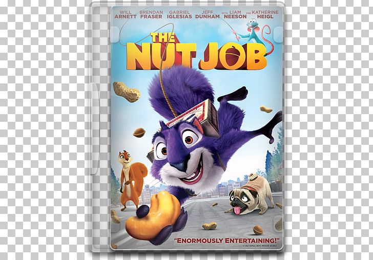 Blu-ray Disc Surly The Nut Job DVD Digital Copy PNG, Clipart, 2014, Animated, Animation, Bluray Disc, Brendan Fraser Free PNG Download
