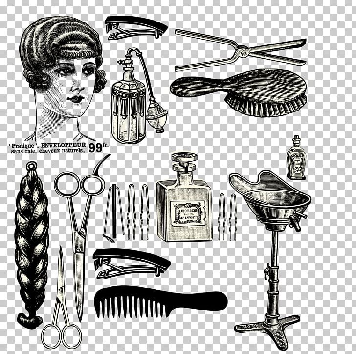 Comb Hairdresser Beauty Parlour Hairstyle Poster Png Clipart