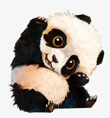 Panda PNG, Clipart, Hand, Hand Painted, Lovely, Painted, Panda Free PNG Download